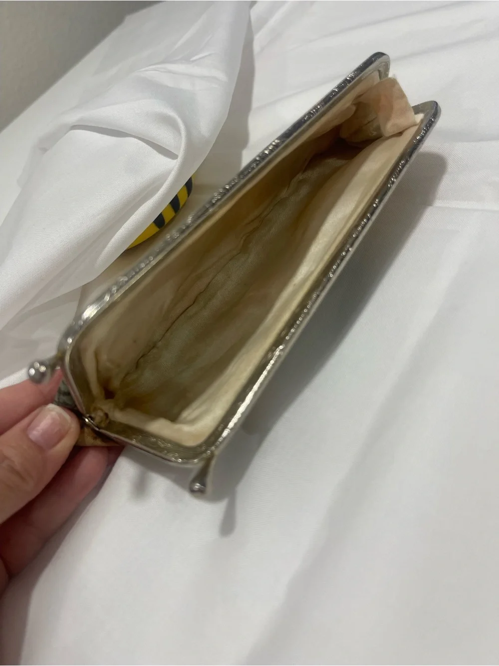 Vintage Rosanne Kiss Lock Clutch Purse 1960s